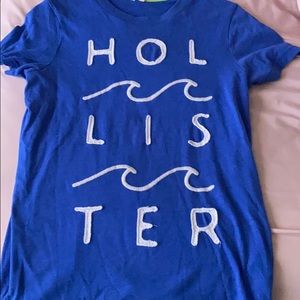 Blue Hollister shirt